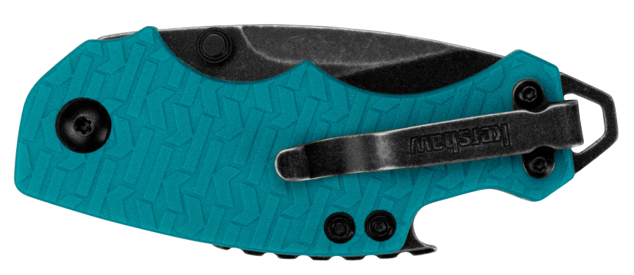 Kershaw Shuffle | Teal, Blackwash