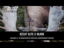 OZcut Broadheads Elite Series 2 Blade 125 Grain Fixed 3PK