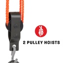 Takedown Gambrel & Hoist, Holds up to 500 lbs., Steel