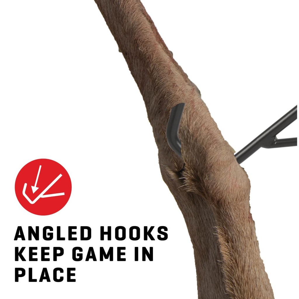 Takedown Gambrel & Hoist, Holds up to 500 lbs., Steel