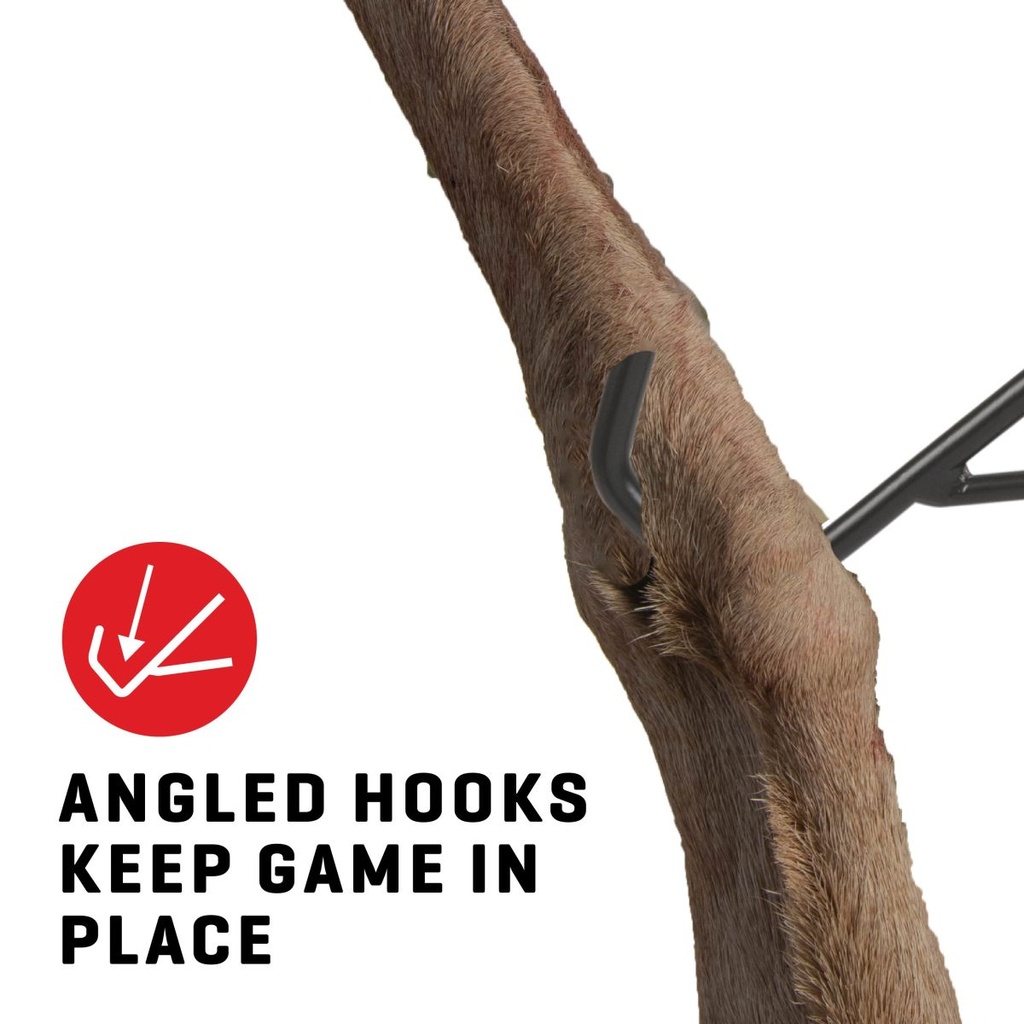 Heavy-Duty Gambrel & Hoist, Holds up to 1,200 lbs., Steel