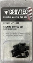 Grovtec Locking Swivel Set