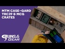 MTM The Mule Mobile Gear Crate with Wheels, Water-Resistant 81-Quart Lockable Divided Storage Box
