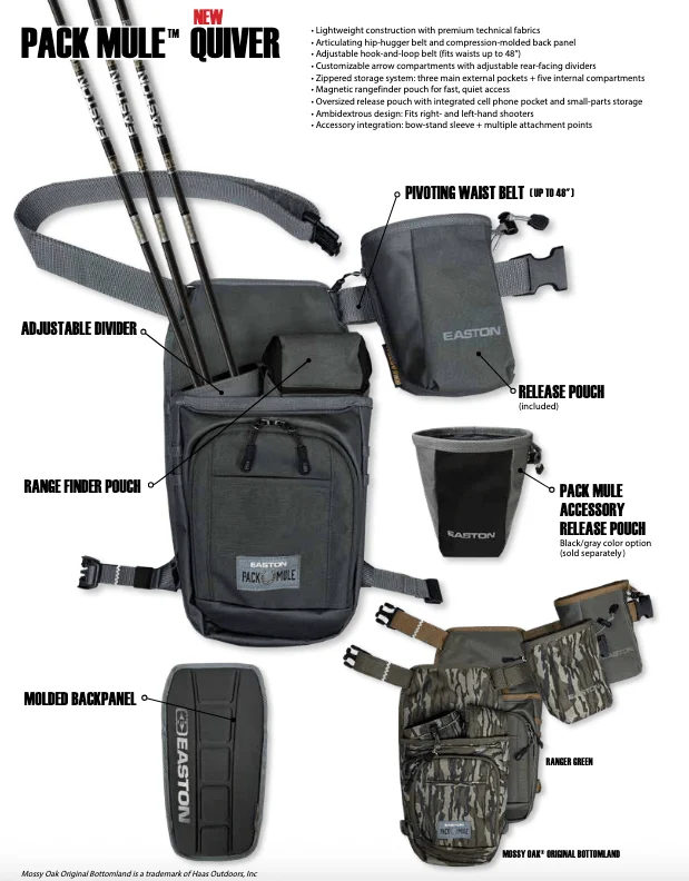 Easton Archery Pack Mule Quiver 