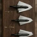 Hooligan Archery Single Bevel Fixed Broadheads 
