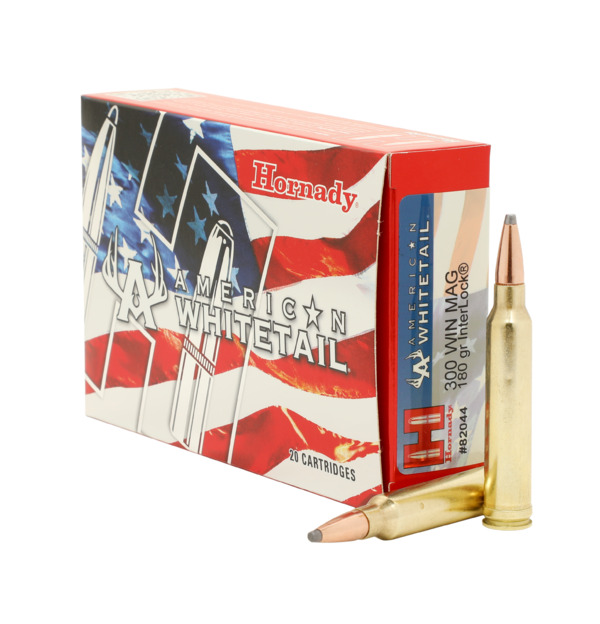 Hornady 300 Winchester Magnum 180 Grain Interlock 