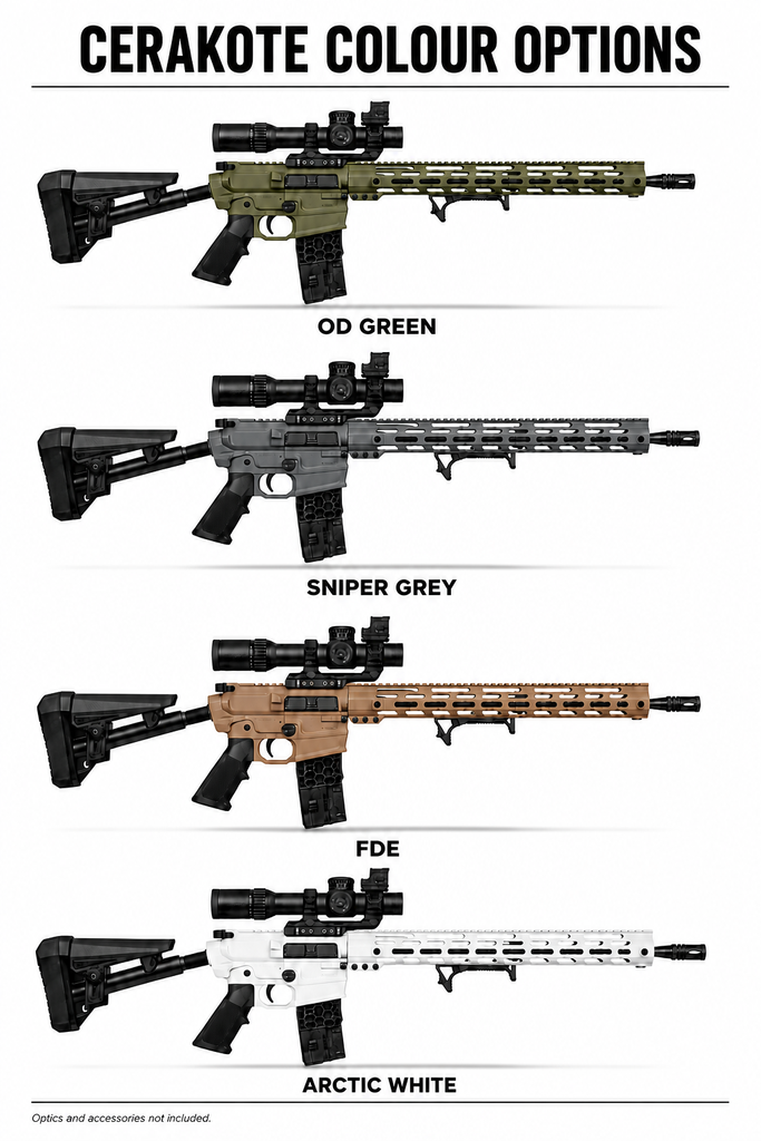Crusader Arms Backland Comp Rifle 5.56 Nato / .223 Rem, 18.6" Barrel