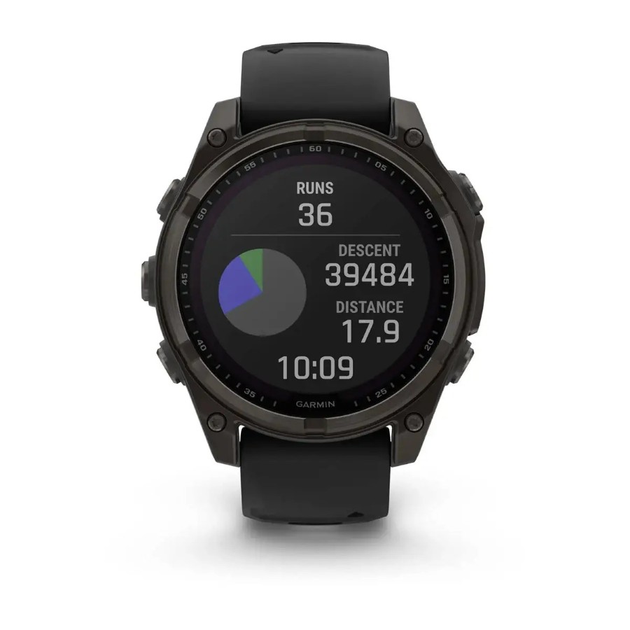 Garmin fenix 8 Solar Sapphire - 47mm Carbon Grey DLC Titanium (010-02906-10)