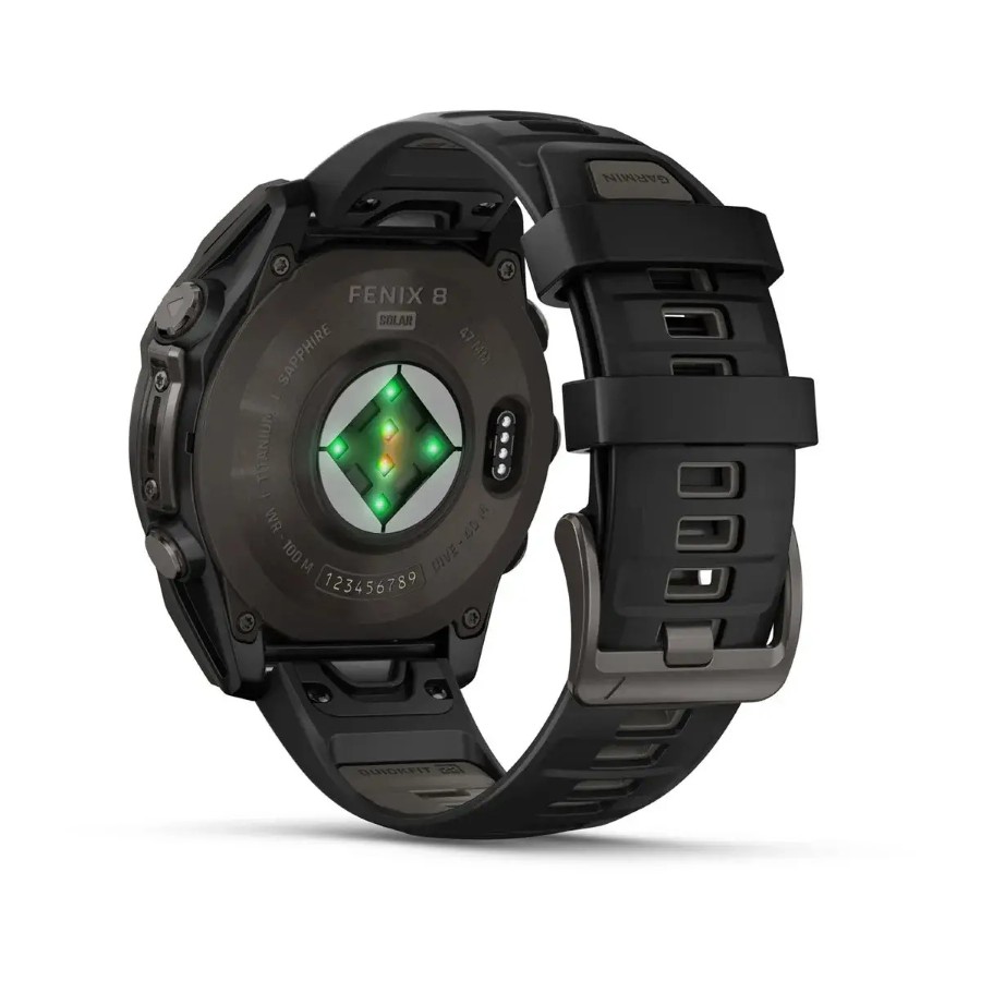 Garmin fenix 8 Solar Sapphire - 47mm Carbon Grey DLC Titanium (010-02906-10)
