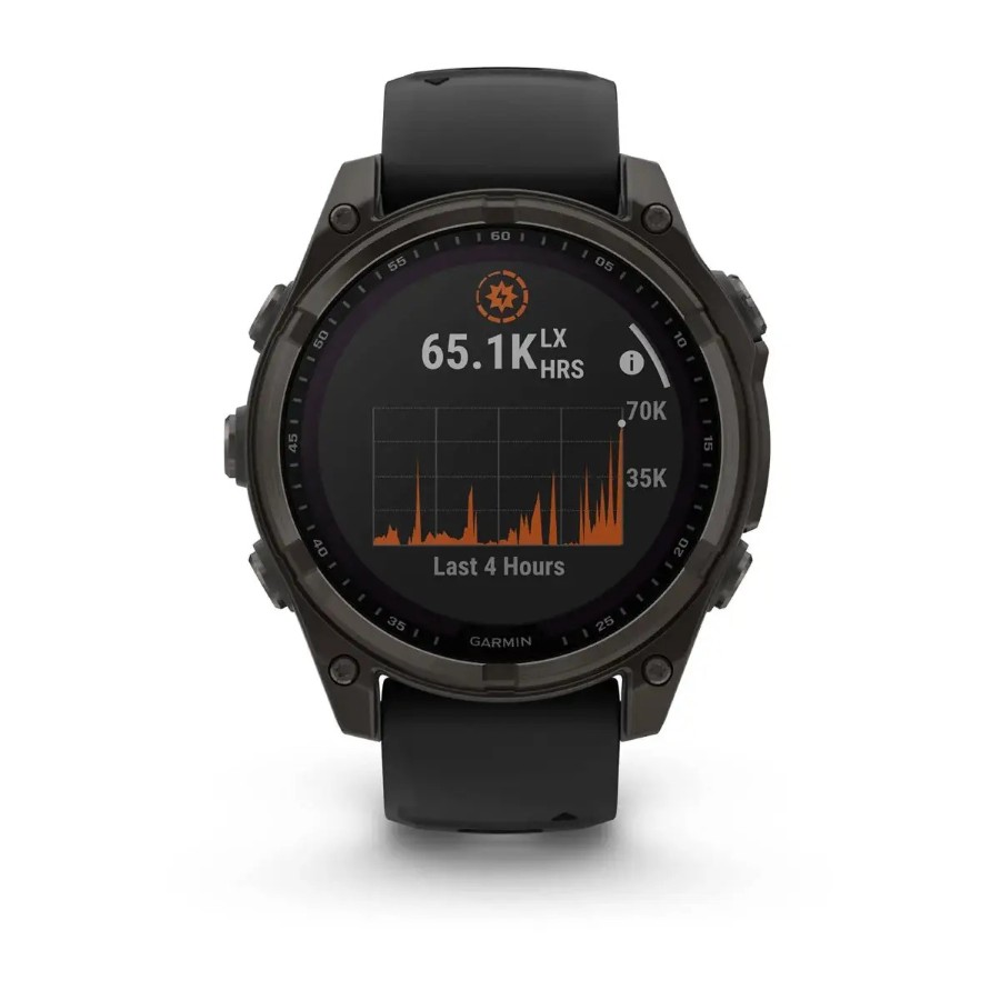 Garmin fenix 8 Solar Sapphire - 47mm Carbon Grey DLC Titanium (010-02906-10)