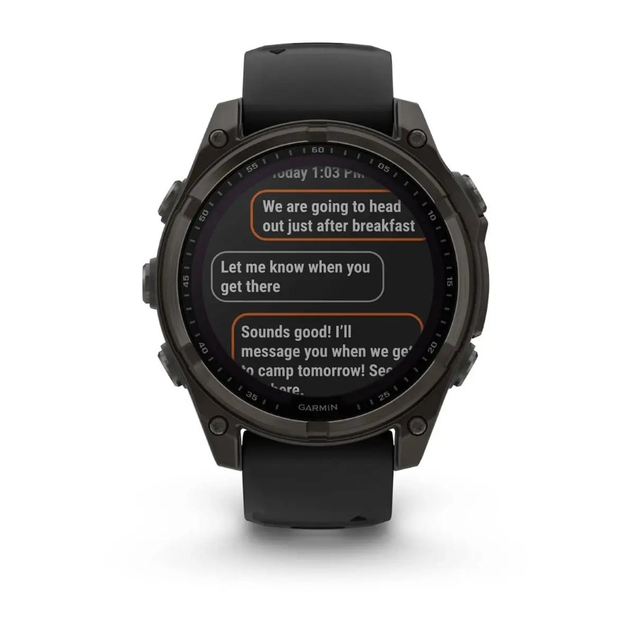 Garmin fenix 8 Solar Sapphire - 47mm Carbon Grey DLC Titanium (010-02906-10)