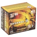 Federal Fusion 357 Magnum Ammunition 20 Rounds Fusion SP 158 Grain