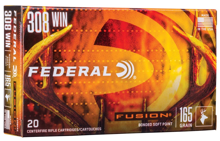 Federal Fusion Rifle 308 Winchester 165 Grain