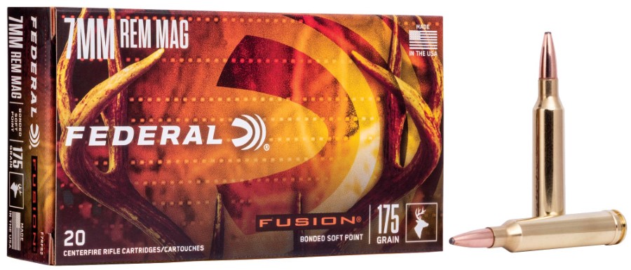 Federal Fusion Rifle 7mm Remington Magnum 175 grain