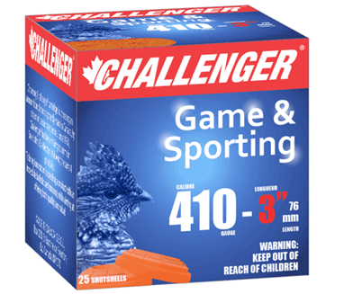 Challenger Game & Sporting .410ga 3″ #6 11/16oz-1150 FPS