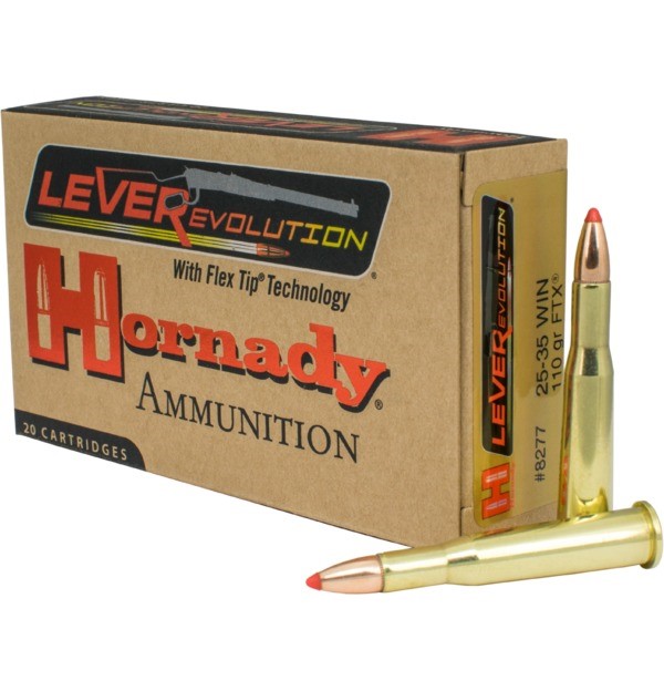 Hornady 25-35 Winchester Ammunition 20 Rounds FTX 110 Grains