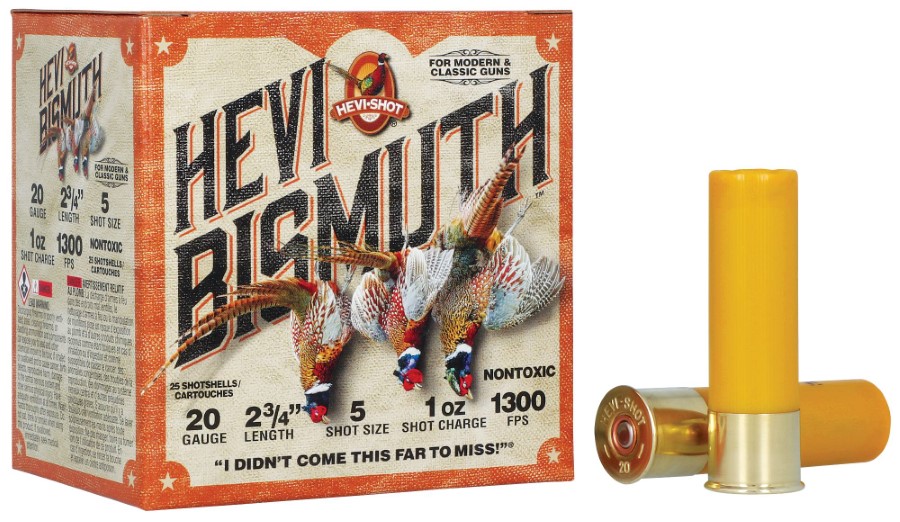 Hevi-Shot Hevi-Bismuth Upland 20 Gauge 2.75" 5 Shot 1 Oz