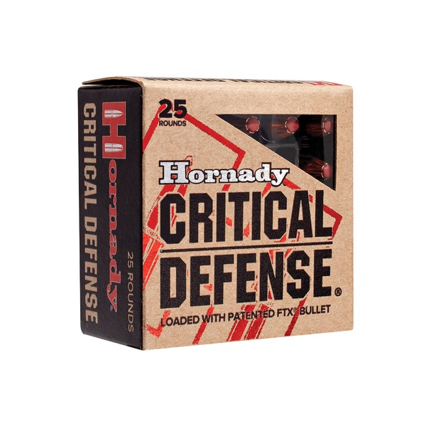 Hornady Critical Defense 9mm Ammo FTX 115 Grains