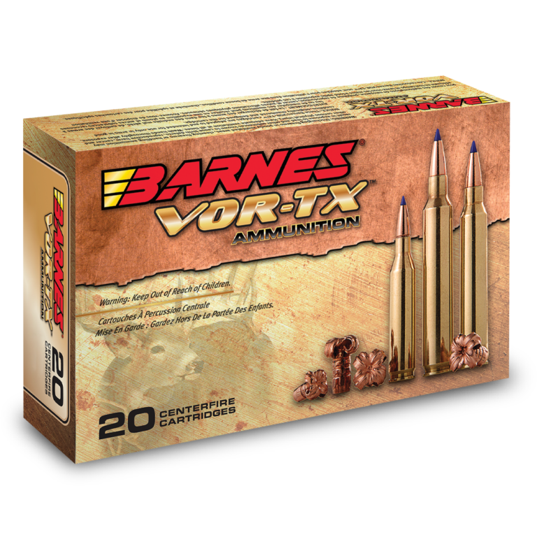 Barnes VOR-TX Rifle Ammo 22-250 REM, TSX FB, 50 Grains