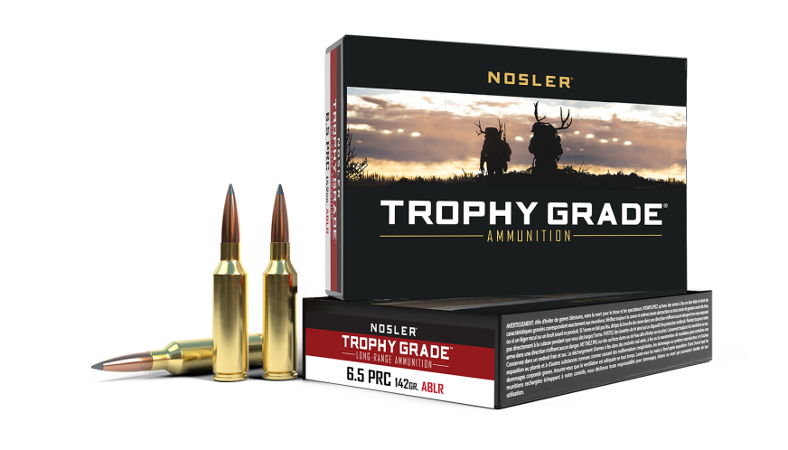 Nosler 6.5 PRC 142gr AccuBond Long Range Trophy Grade Ammunition