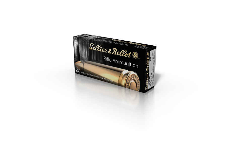 Sellier & Bellot 7.62×39 124gr. SP 20rds