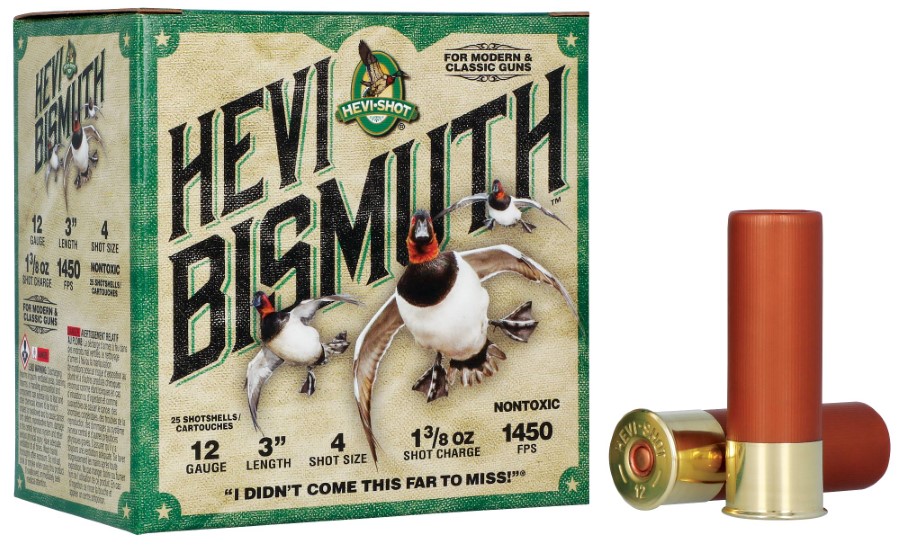 Hevi-Shot Hevi-Bismuth 12 Ga 3in 1-3/8oz 4 Shot Bismuth