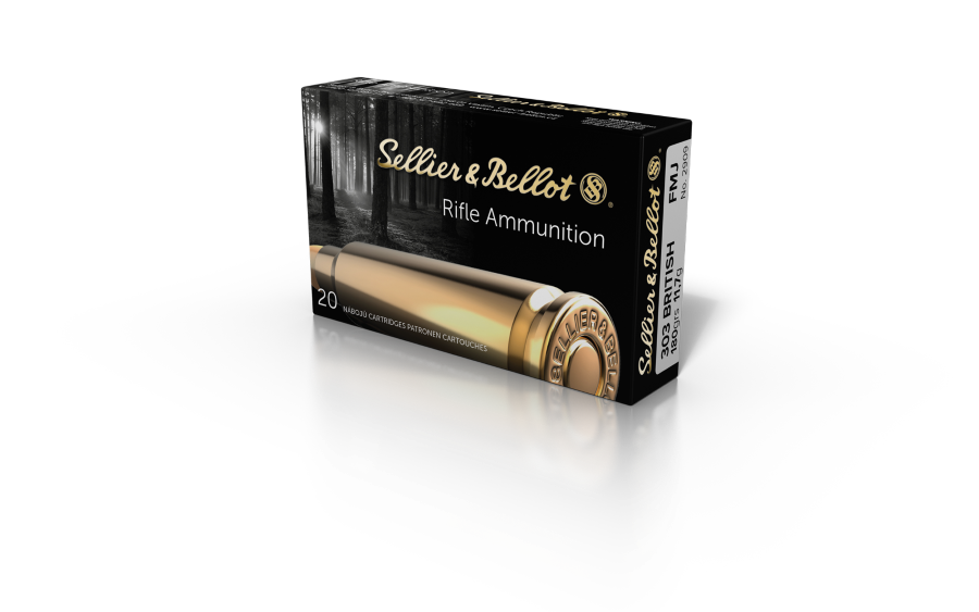 Sellier & Bellot - .303 British, 180gr, FMJ, Box of 20