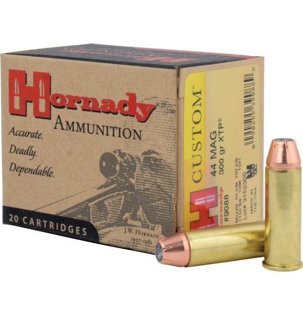 Hornady .44 Magnum Ammunition 20 Rounds XTP HP 300 Grains