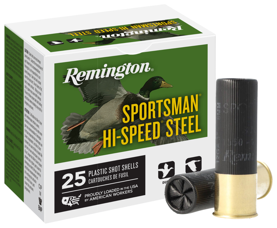 Remington Sportsman Hi-Speed Steel Loads 12 ga. 3 in. 1 1-8 oz. 2 Shot