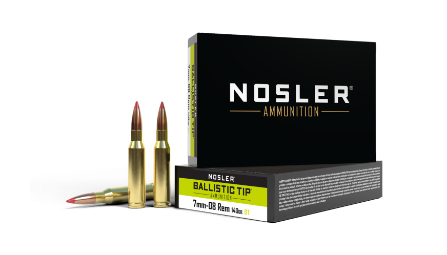 Nosler 7mm-08 Rem 140gr Ballistic Tip Hunting Ammunition