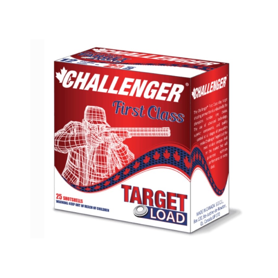 Challenger Target Load 12GA 2-3/4″ #7.5 25/Box