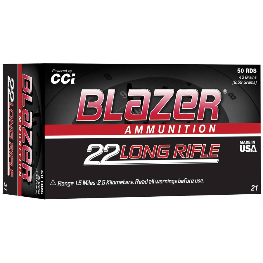 CCI Blazer 22LR 40Gr, 50 Rounds