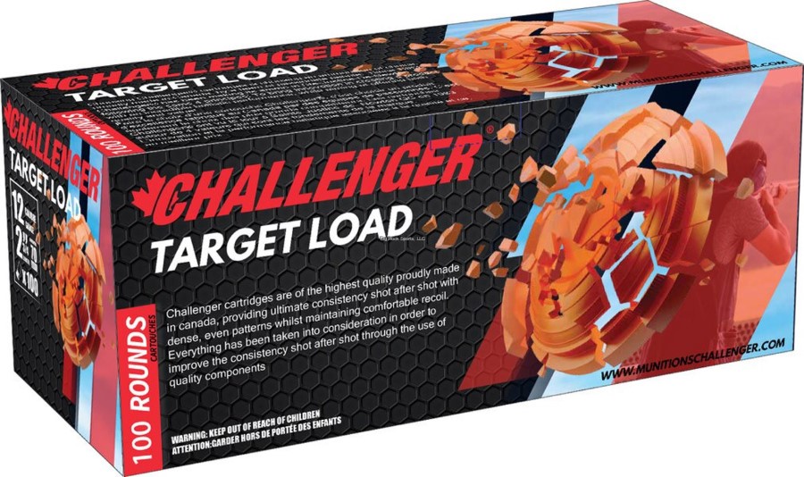 Challenger Target Load 12 GA 2-3/4", No. 7 100pk