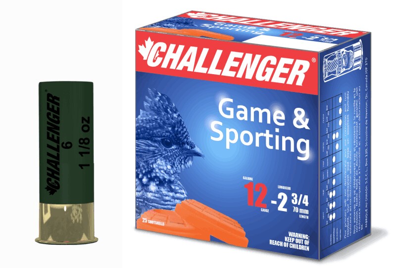 Challenger Game & Sporting 12GA 2-3/4" No.6 