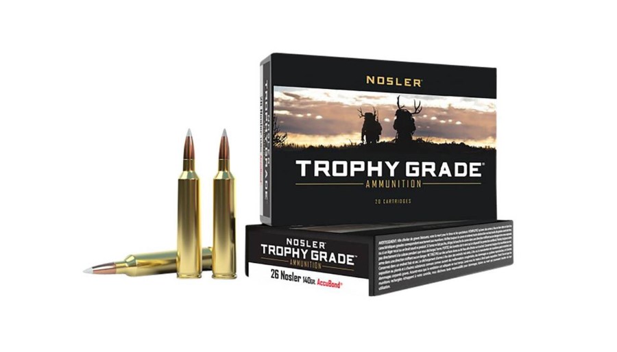 Nosler Trophy Grade 26 Nosler 140 Gr AccuBond