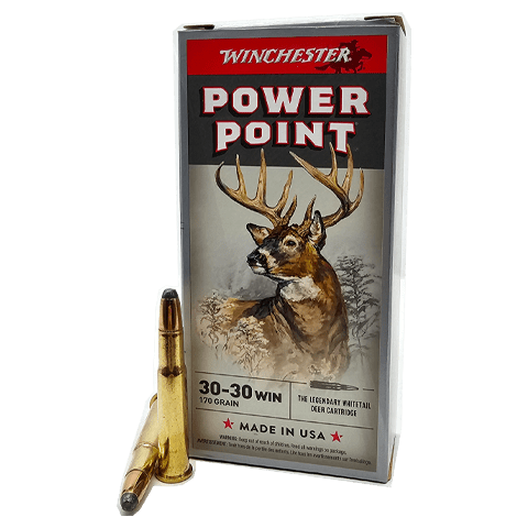 Winchester 30-30 Super-X Rifle Ammo, Power-Point, 170 Grains