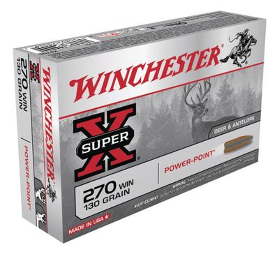 Winchester Super-X 270 Win 130 Grain Power Point (20 Rounds)