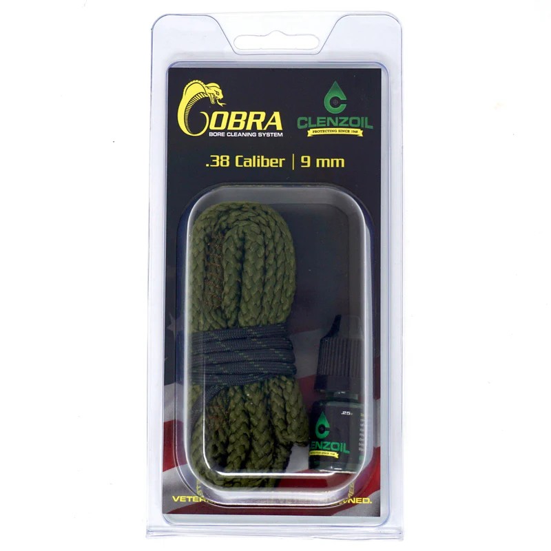 Clenzoil Cobra Bore Cleaning System (Rifle/Pistol) (38 Cal/9mm)