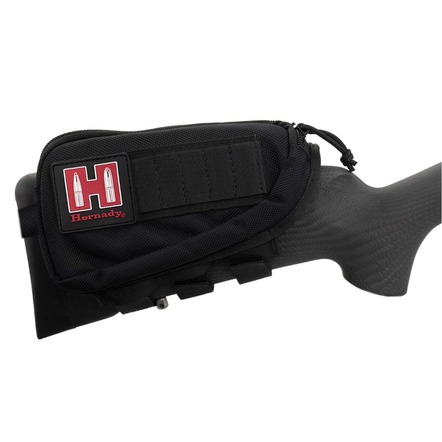 Hornady 99108 Gun Cheek Piece Ammo Pouch Black RH 