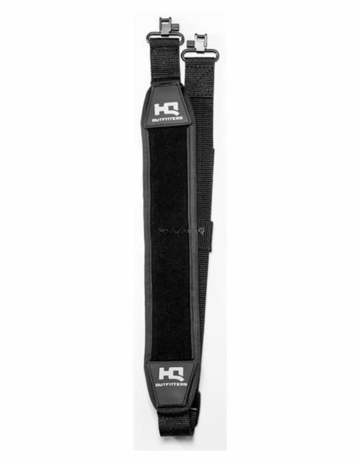HQ Outfitters Stretch Neoprene Sling with Swivels. Black