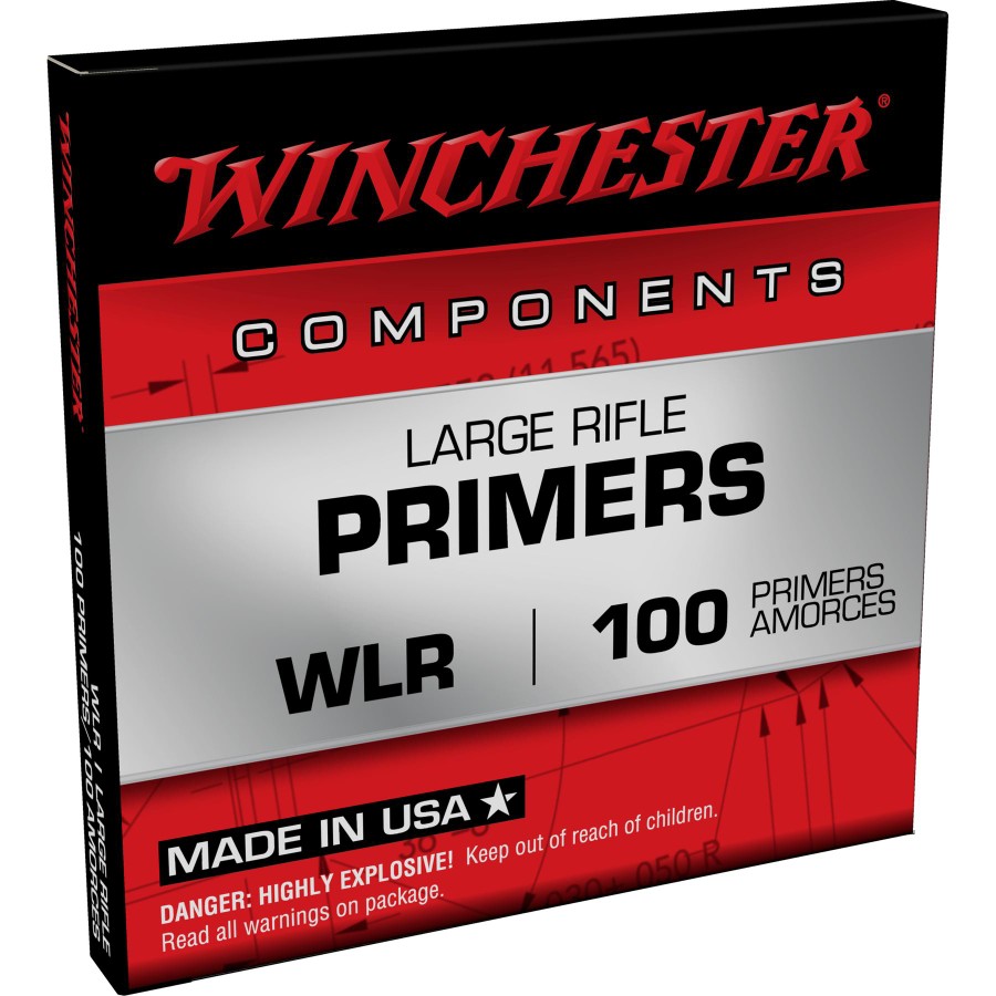 Winchester Primers WLR Large Rifle #8-1/2 (box 100)
