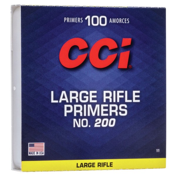 CCI - Primer - #200 Large Rifle 100/Box