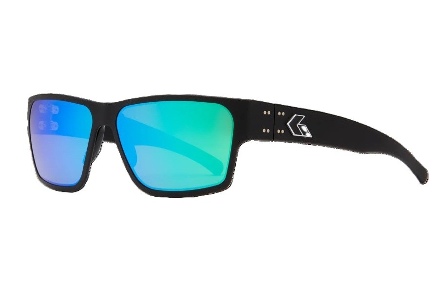 Gatorz Delta - Black - Brown Polarized / Green Mirror