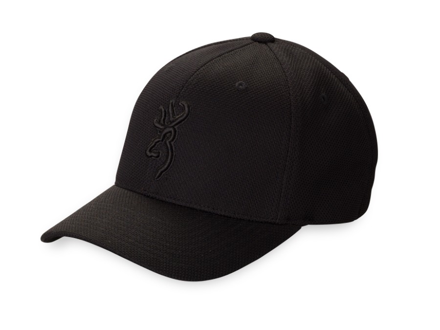 Browning Coronado Pique Cap with Buckmark - Black