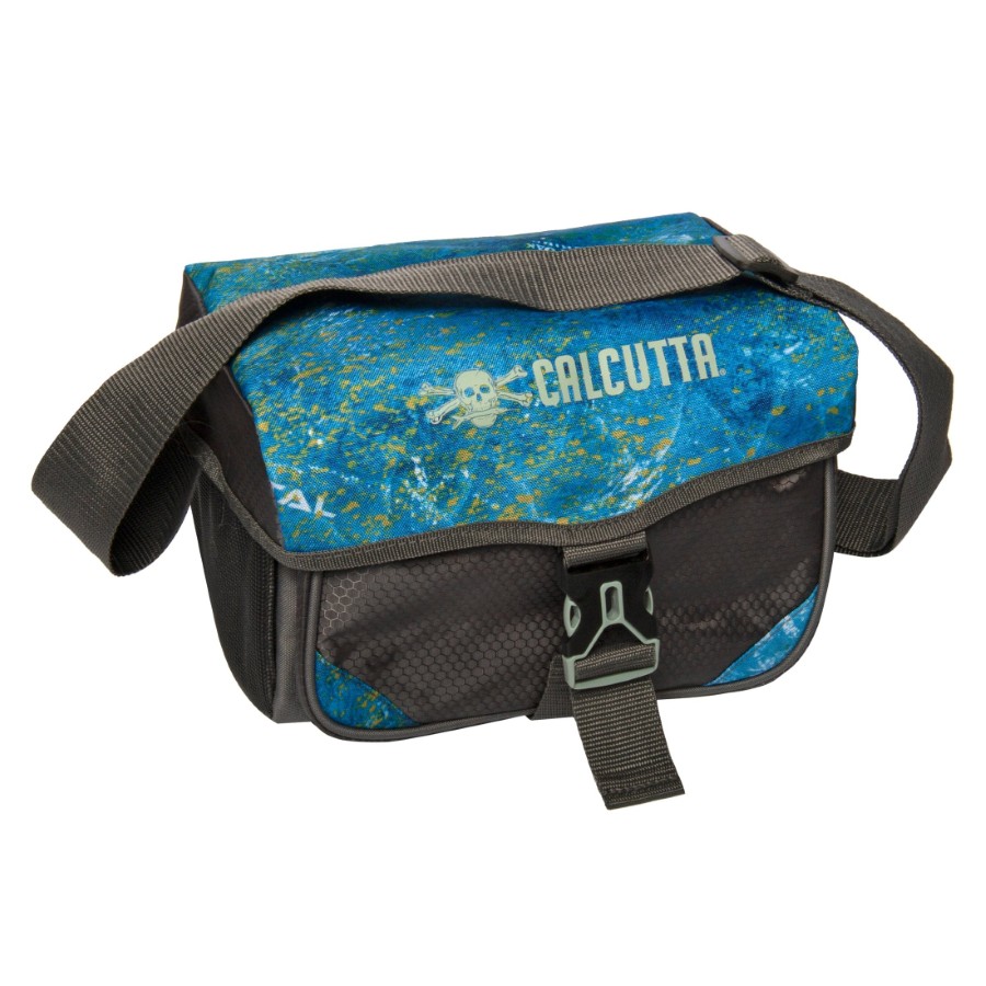 Calcutta Squall 3600 Express bag, Mossy Oak Coastal Camo, Includes 3 3600 trays