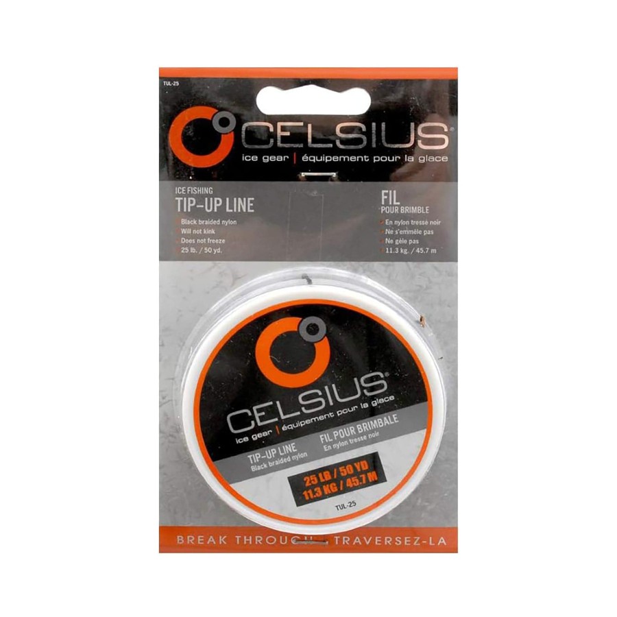 Celsius TUL-25 Tip Up Line 25Lb 50 Yds