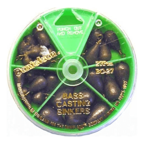 Danielson Bass Casting Sinker Selector 27pc