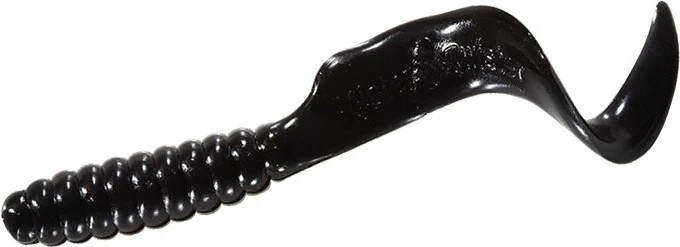 Mister Twister 4" Twister Tail 10Pcs Black 