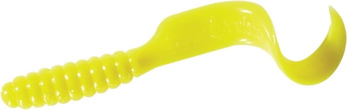 Mister Twister 4" Twister Tail 10Pcs Yellow 