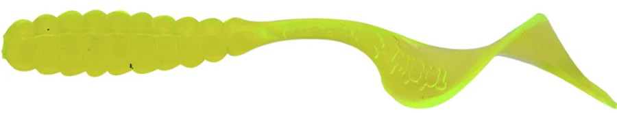 Mister Twister 4T10-10 4" Twister Tail 10Pcs Chartreuse 